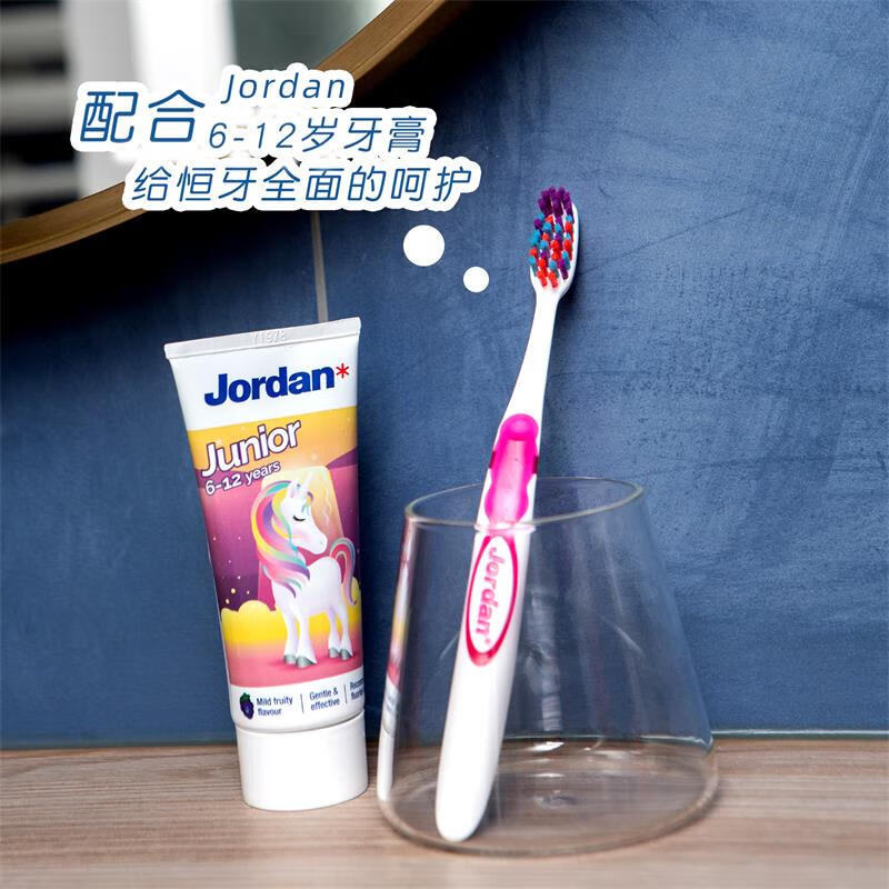 乔丹Jordan*婴童牙刷(Step1) 1支 随机颜色高清大图