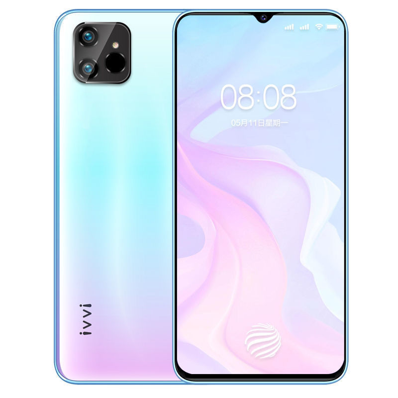 依偎(ivvi)p60(i8) 全网通4g 水滴全面屏 顶部指纹 老人模式 智能老人