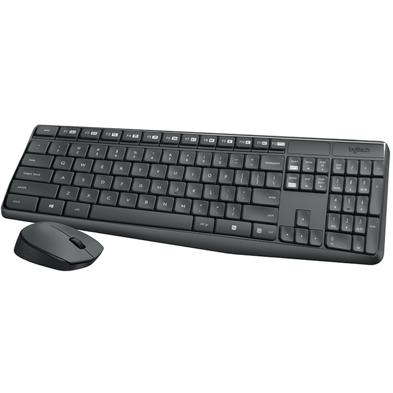 罗技(Logitech)MK235 无线键鼠套装 无线鼠标无线键盘套装