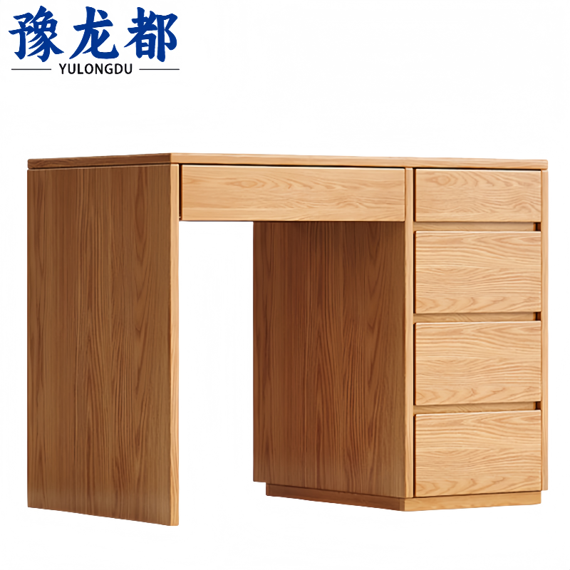豫龙都电脑桌100cm张高清大图