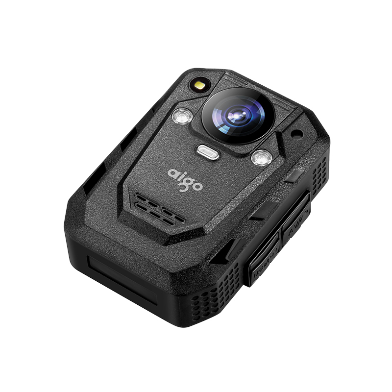 爱国者(aigo)执法记录仪DSJ-T6 64G 红外夜视超清1296P便携加密激光定位录音录像拍照对讲 高清 黑色