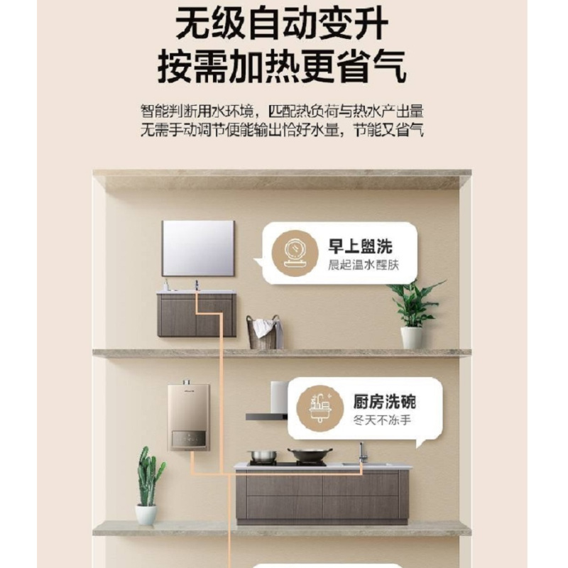 万和燃气热水器JSQ25-13N16