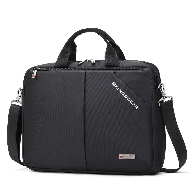 新款简约公文包商务休闲男士单肩包大容量手提电脑斜挎包