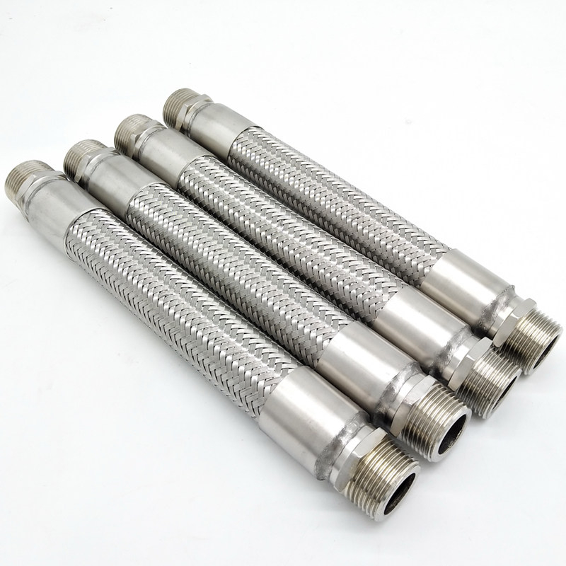 焊接外丝金属波纹管 316L材质 DN20*1000mm*6分高清大图