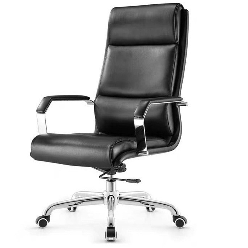 烁恒老板椅头层牛皮把高清大图