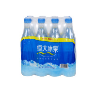 恒大冰泉饮用矿泉水 500ml*12瓶整箱装 饮用水