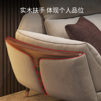 掌上明珠 布艺沙发北欧简约现代沙发床小户型两用三人客厅家具SF-X08