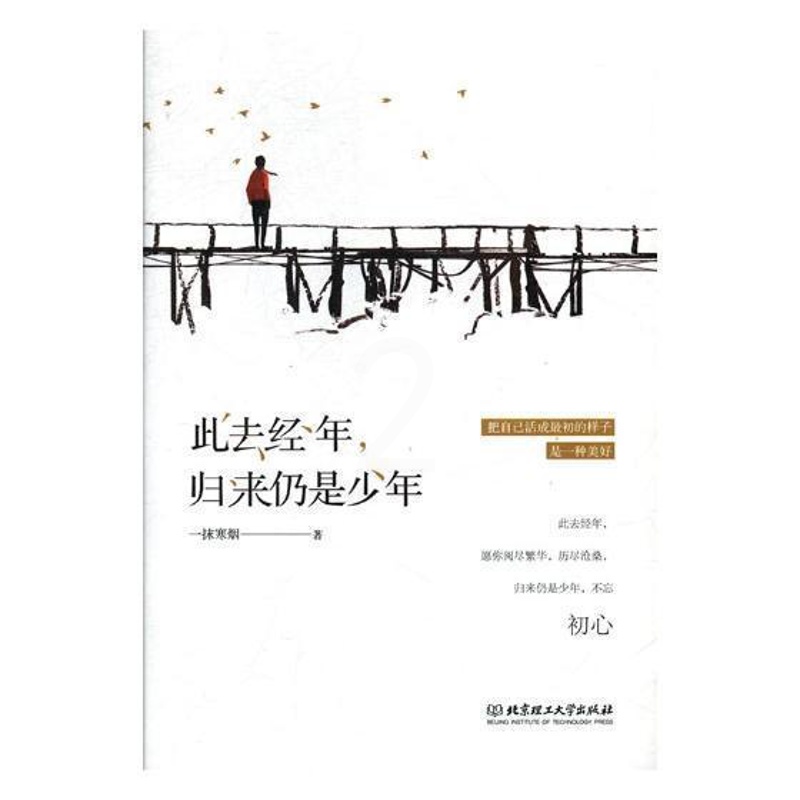 [正版]此去经年,归来仍是少年 书一抹寒烟 随笔作品集中国当代小说书籍高清大图