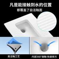 箭牌官方旗舰店大便器冲水箱套装便池蹲坑式家用蹲坑式防臭便盆卫生间防臭大便器蹲便器确保正品假一赔十