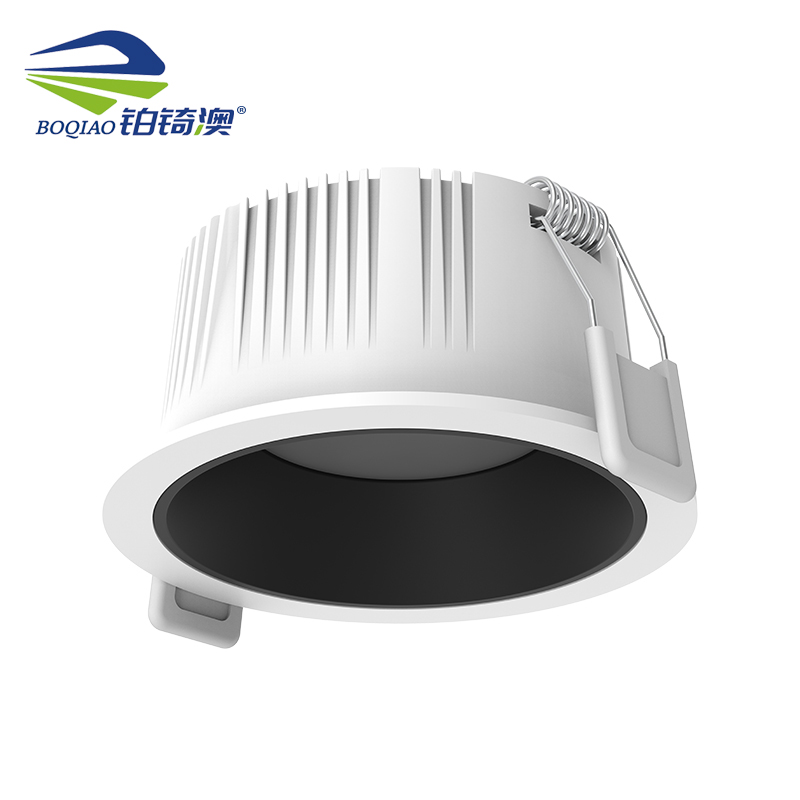 铂锜澳 风云筒灯 85*45mm-7w-黑杯三色光 个高清大图