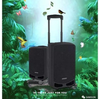 SAMSON山逊 XP310W 广场舞音响户外蓝牙音箱无线麦克风拉杆音箱