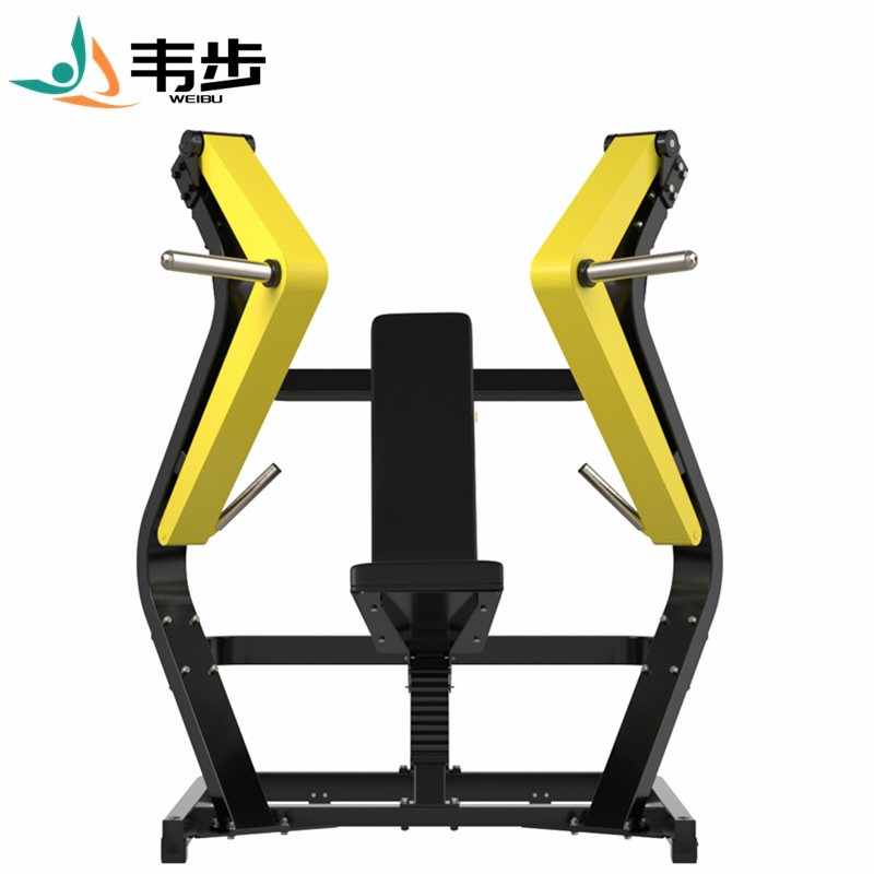 韦步EM810商用坐式下斜推胸训练架大黄蜂系列肌肉专项练习自由力量器械高清大图