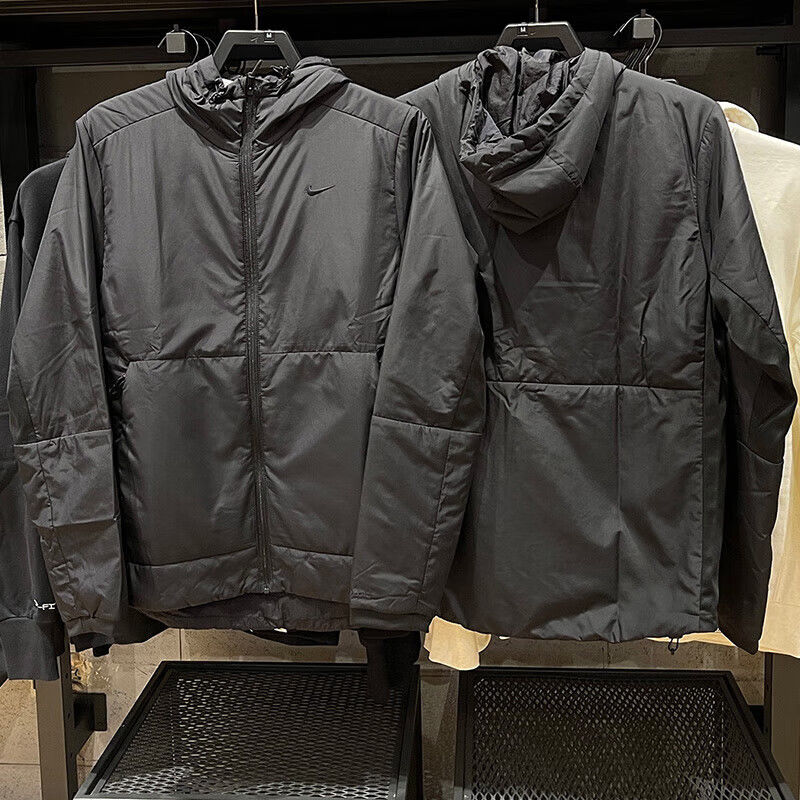 NIKE/耐克棉服男装 加棉保暖连帽防风运动服休闲外套FB7545-010 C FB7545-010 2XL