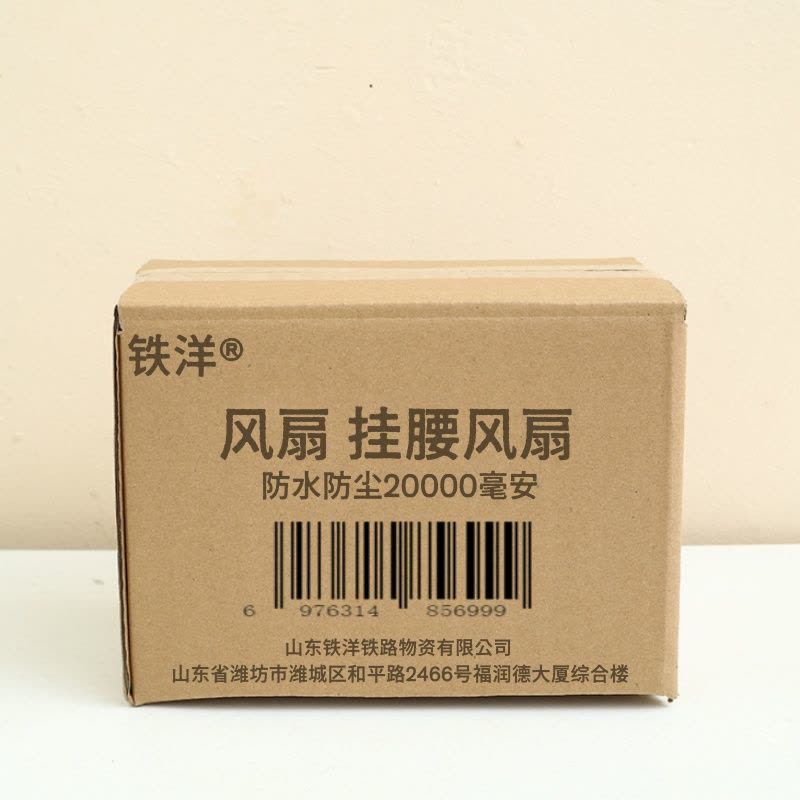铁洋 风扇 挂腰风扇 防水防尘20000毫安 个图片