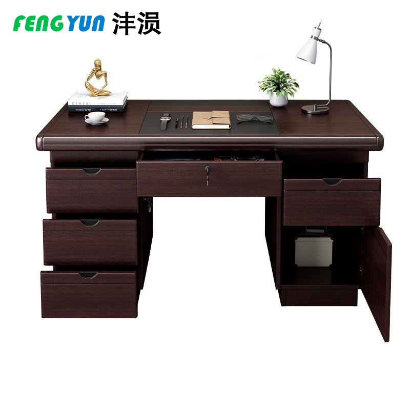 沣涢 办公桌 员工电脑桌 1.6米 个高清大图