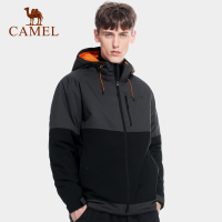 CAMEL骆驼珠穆朗玛系列夹棉冲锋衣男女2020新款户外拼色防水外套防寒服
