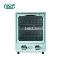 Toffy 电烤箱 日本网红复古双层烤箱家用多功能烘焙小型9L迷你全自动蒸箱 小烤箱一体机蒸汽小家电一体控温K-TS1