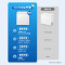 海尔(Haier)200升低霜小冰柜家用商用冷藏柜冷冻柜两用冰柜小型租房用小冰箱小型冷柜BC/BD-200GHDT