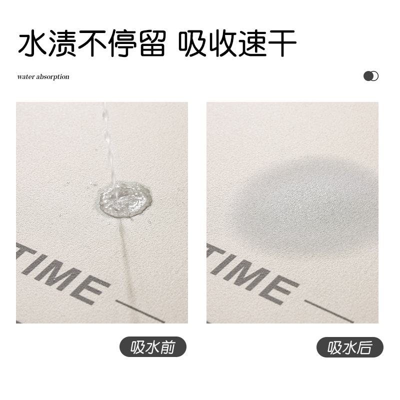 浴室吸水地垫硅藻泥脚垫卫生间淋浴房厕所门口速干垫子防滑地毯