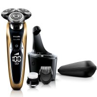 飞利浦（Philips）充电电动剃须刀S9911 全身水洗干湿两用 原装进口刀头 智能清洁