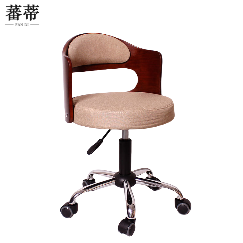 蕃蒂电脑椅浅咖 把高清大图