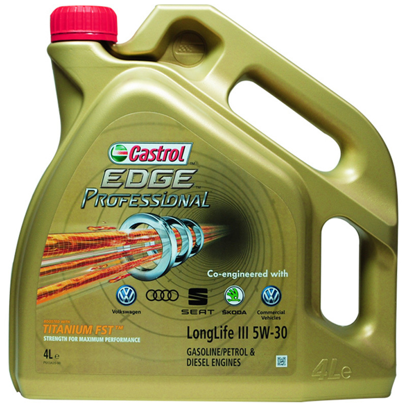 [极护FST]Castrol嘉实多 Professional Longlife III 5W-30 C3 全合成机油4L