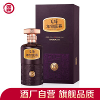 劲牌官方旗舰店 42度毛铺年份匠荞·匠15 500ml单瓶装