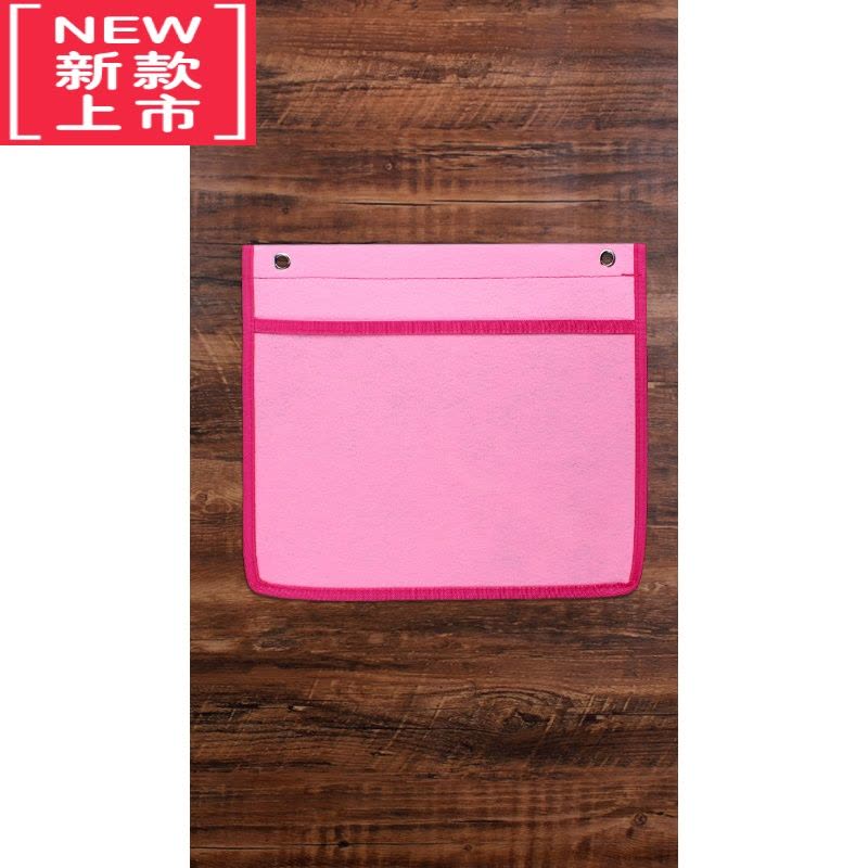 可莉允幼儿园作品展示袋美术画袋透明收纳袋挂袋墙挂式绘本作业教室墙上图片