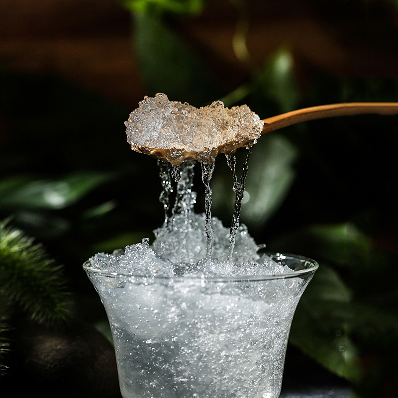 桑克拉sunclara雪燕精选植物拉丝雪燕100克瓶装植物燕窝可搭配桃胶