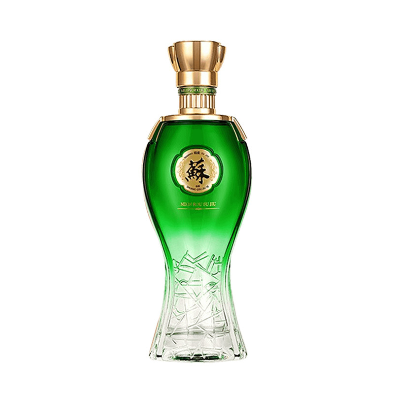 双沟苏酒绿苏浓香型白酒408度480ml2瓶两瓶装节日礼物