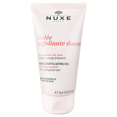 Nuxe 欧树 玫瑰花瓣去角质磨砂凝胶 75ml/支 去角质 去黑头 深层清洁 任何肤质通用