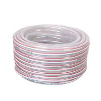 好家安 蛇皮管透明水管塑料软管 4分内径16mm/85米 单位：卷