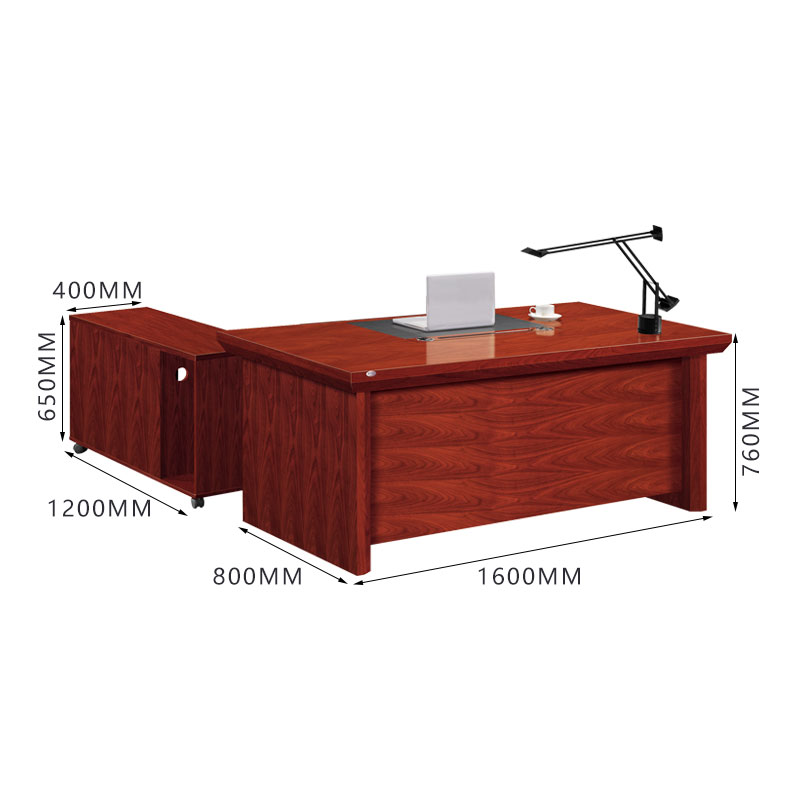 初嘉(CJ)CJ4052226 油漆大班台 1600*800*760mm(单位:张)高清大图