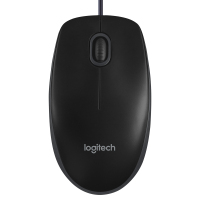 罗技(Logitech)B100企业版 鼠标 有线鼠标