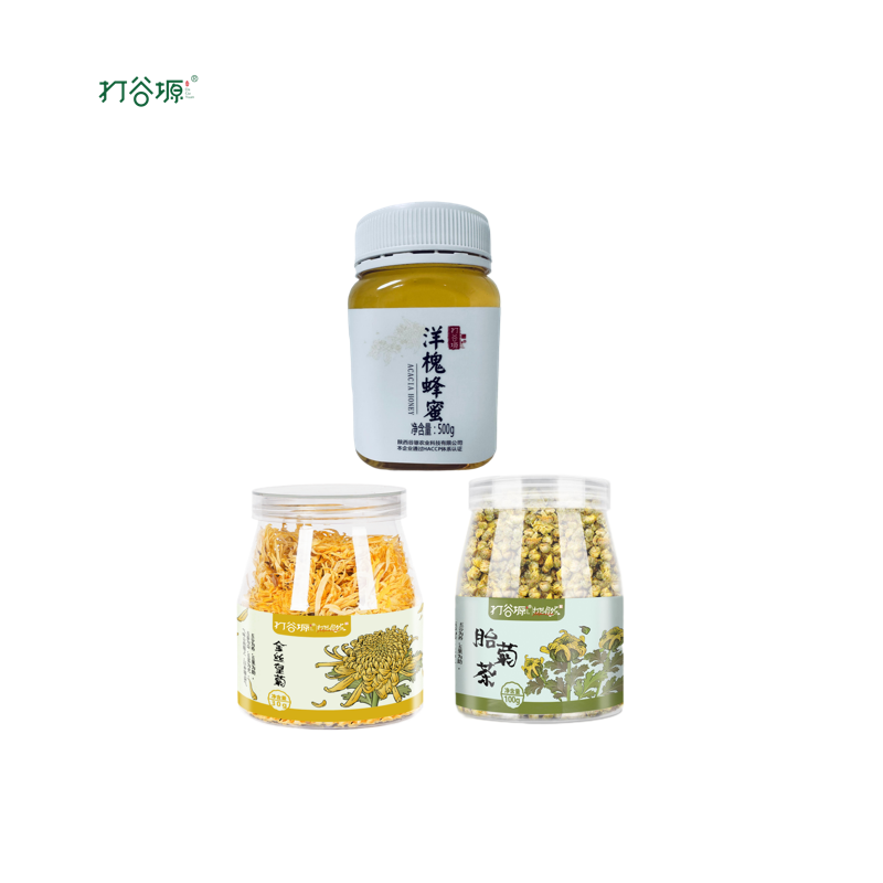 打谷塬 山禾盈时防暑大礼包 3080g 盒高清大图