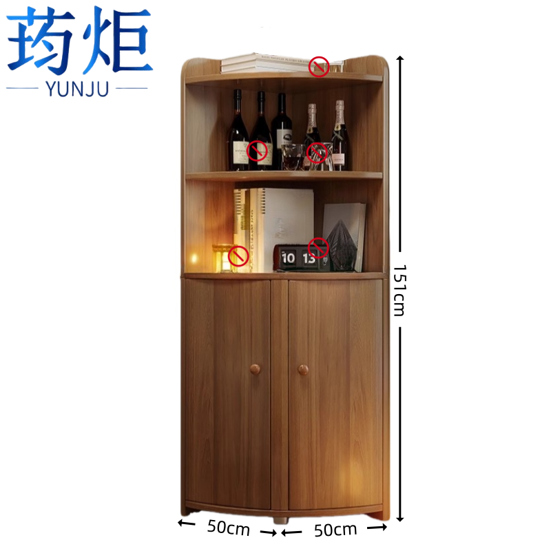 荺炬角柜 151*50台