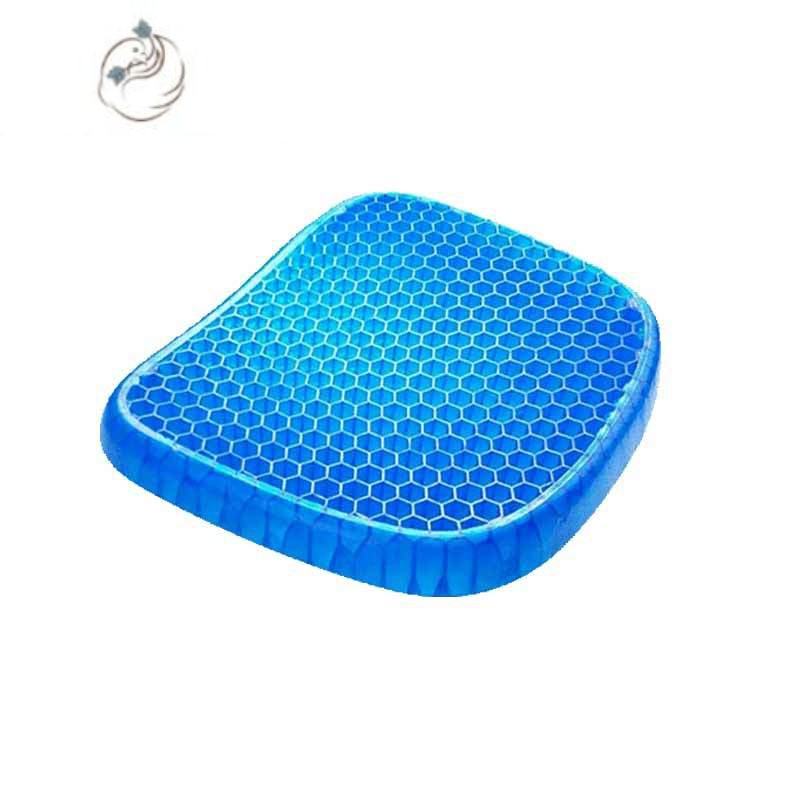舒适主义久坐器椅垫坐垫蜂窝乳胶电脑座垫硅胶透气汽车夏天椅子凝胶屁