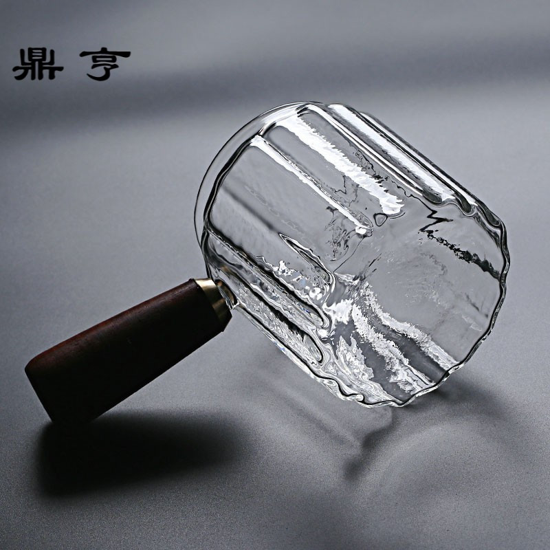 鼎亨耐热日式锤纹玻璃壶泡茶煮茶两用小青柑壶花茶普洱茶壶功夫茶