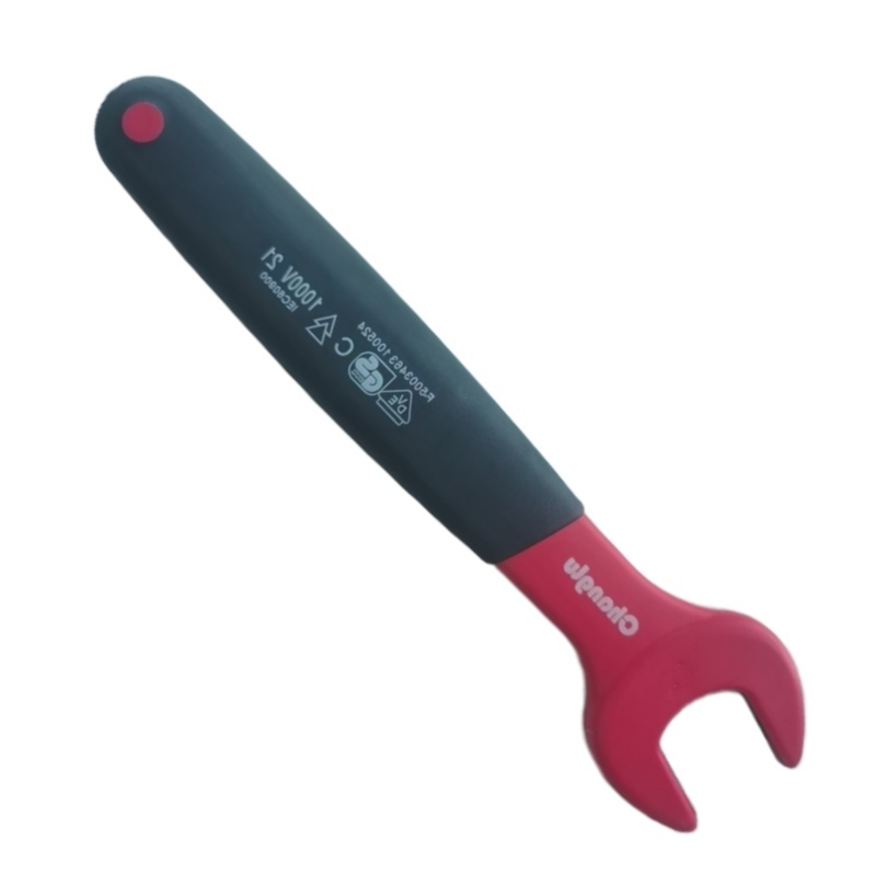 长鹿VDE绝缘开口扳手 12mm 把高清大图