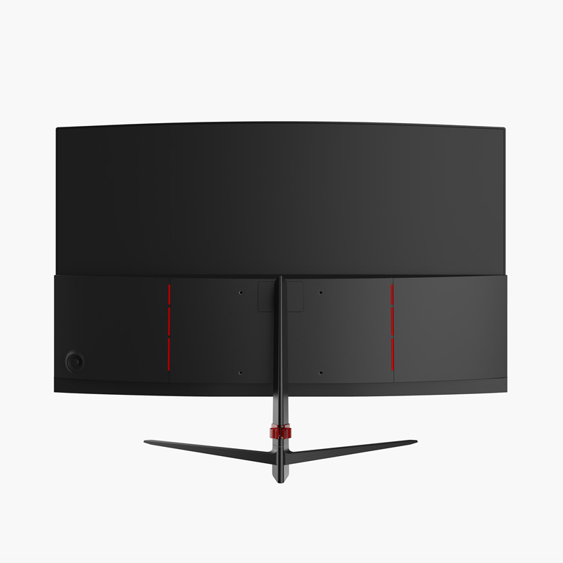 milo电脑显示器m2705hj 27寸曲面屏背光一体无边框fhd