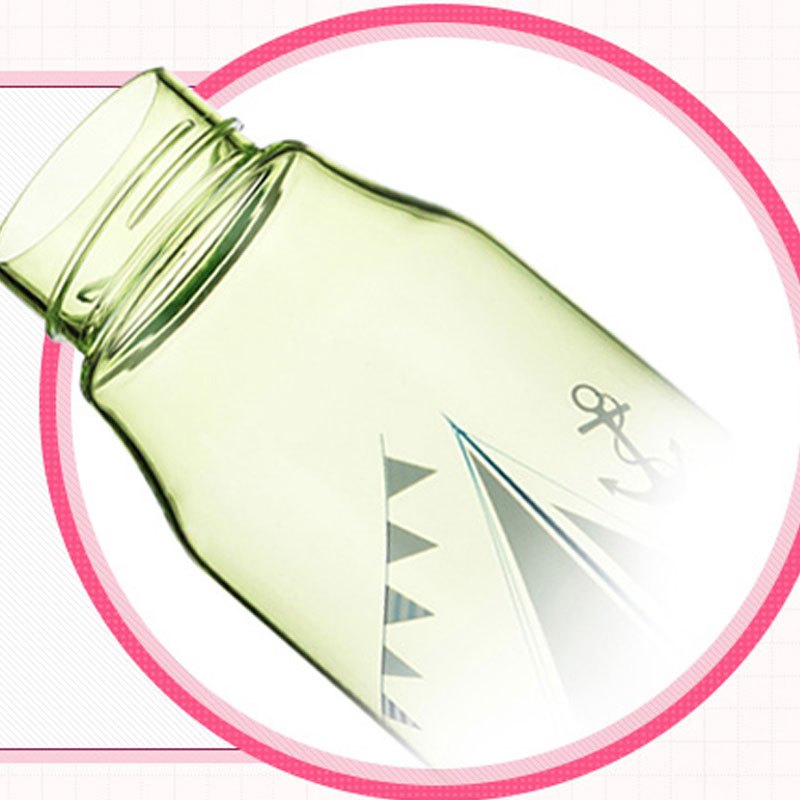 创意便携学生塑料水杯儿童随手杯运动水壶杯子太空杯清新简约生活日用家居器皿