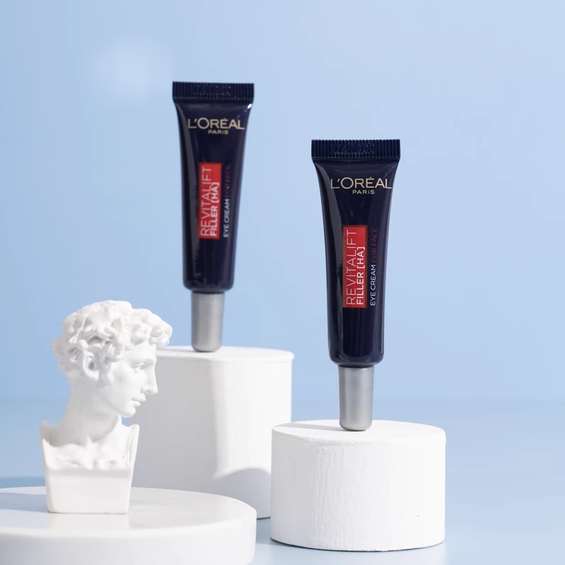 [香港直邮](3件装)欧莱雅紫熨斗眼霜小样7.5ml眼部抗皱紧致滋润淡化细纹黑眼圈包装随机,版本随机高清大图