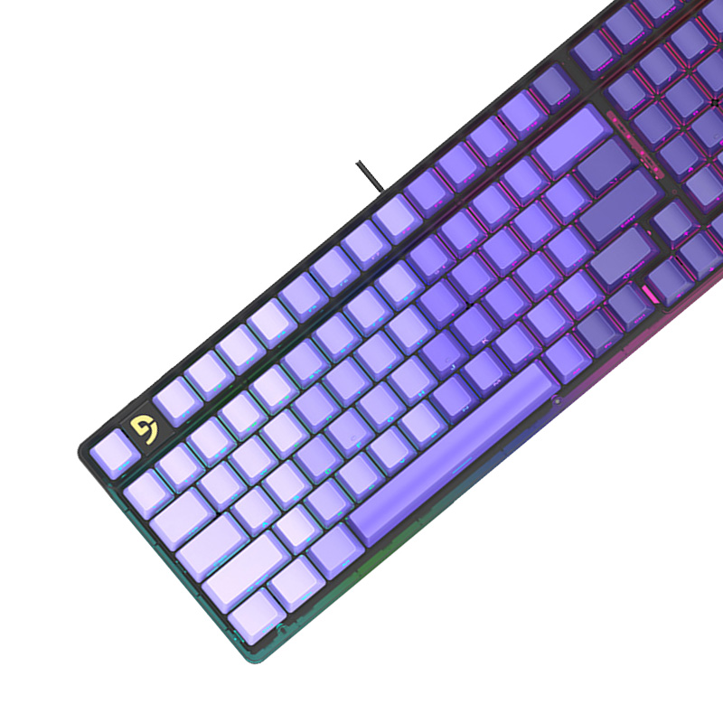 富勒fuhlen K99S有线磁轴键盘(计价单位:个)紫色高清大图