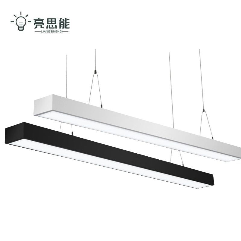 亮思能 LED长条灯 吊线灯 办公灯 70*1200mm 个高清大图