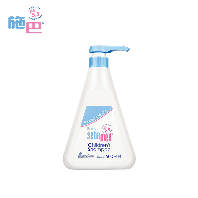 施巴(Sebamed)儿童洗发液500ml 儿童婴儿宝宝洗发水 洗发露 无硅油 洗发液 儿童洗发水 实惠装 德国原装进口高清大图