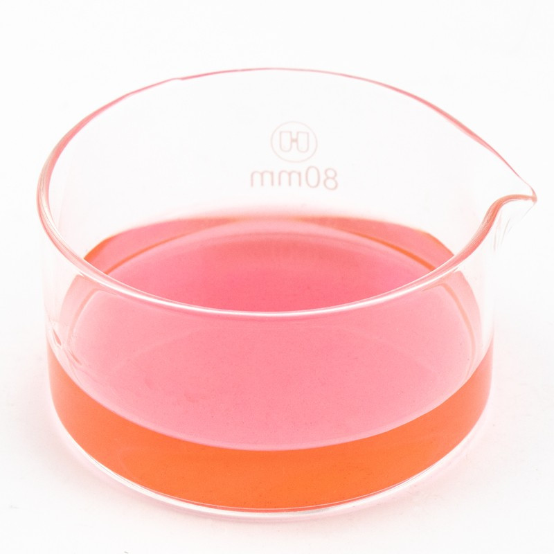 海斯迪克HKCL-88 加厚玻璃结晶皿蒸发皿 耐高温平底皿 200mm