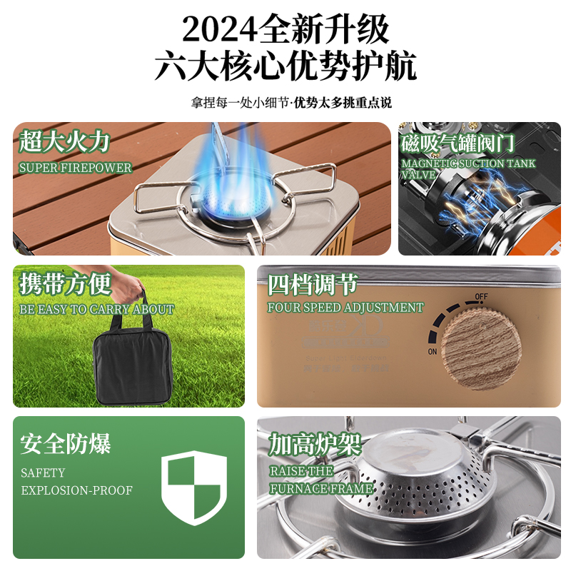 酷乐登迷你卡式炉高清大图