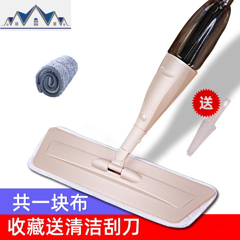 喷雾喷水拖把家用平板拖布木地板一拖净懒人免手洗拖地板 三维工匠高清大图