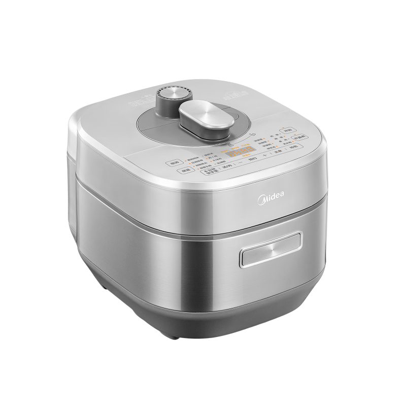 美的(Midea) MY-S6177K 电压力锅 6L 立体IH加热 双钢内胆 24h智能预约 6分钟一道菜高压锅高清大图
