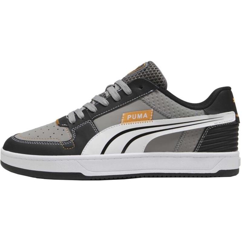 彪马(Puma)复古潮流都市休闲男鞋舒适时尚合成革室内训练鞋 gray_(gray_/_black_/_white) 44.5